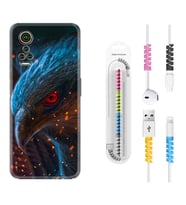 General Mobile GM 21 Pro GM 22 Pro Plus Kılıf Kablo Koruma Spiral Silikon Şahin 1756
