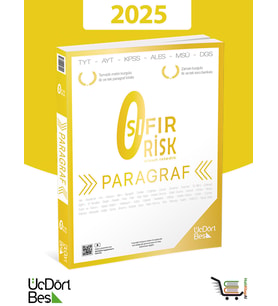 345 Paragraf Sıfır Risk 2025 Model Üç Dört Beş Yayıncılık