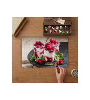Meyveli Dondurmalar Tasarımı 240 parça Ahşap Puzzle Ahşap Kutuda MP04314