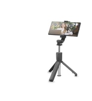 Telefon Tripodu Ve Selfie Çubuğu Seti Bluetooth Kumandalı 67 Cm - Siyah ND1046