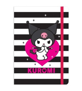 Keskin Color Spiralli Sert Kapak Defter Kuromi A5 80 YP Çiz.
