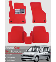 OPEL COMBO (2001-2011) Uyumlu EVA Paspas Tam Set–Araca Özel,Kolay Montaj,Oto Paspas