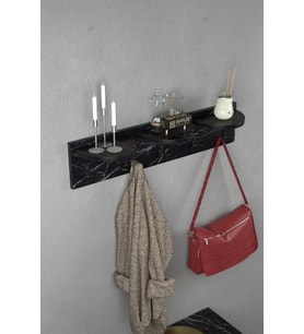 Askılık Duvar Elbise Askılığı Portmanto 80 Cm Bendir