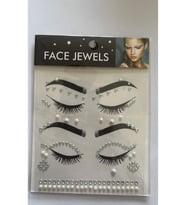 Face Gems Yüz Süsleme Taşı Vücut Kristali Model 19