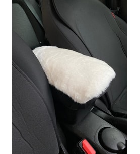 Yumuşak Peluş Kol Dayama Kolçak Minderi Beyaz