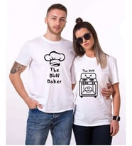Tshirthane The Bun Baker Sevgili Kombinleri Tshirt Kombini (Tek Ürün Fiyatıdır.)