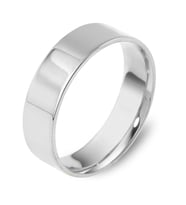 6 mm Düz Klasik Alyans KLA7 (Çok Renkli)