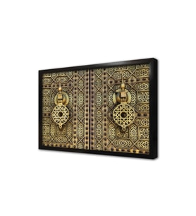 Ahşap Oyma Kapı Çerçeveli Mdf Tablo