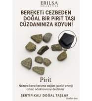 Sertifikalı Ham Cüzdan Boy Pirit Taşı Kütle - Zihinsel Netlik ve Maddi Enerji Koruyucusu (Çok Renkli)