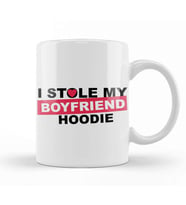 Boyfriend Hoodie Kupa Bardak Porselen