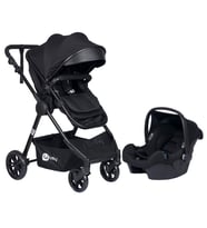 Four Baby Comfort Plus Travel Sistem Pusetli Siyah Bebek Arabası (Standart)