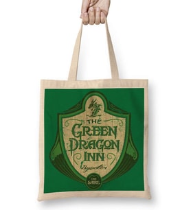 Harry Potter The Green Dragon Bez Çanta Uzun Saplı