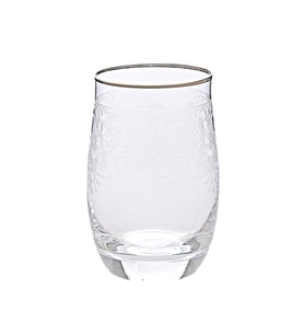 Decorium Su Bardağı 6 Prc Morano Platin M01125