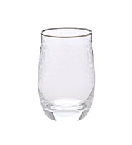 Decorium Su Bardağı 6 Prc Morano Platin M01125