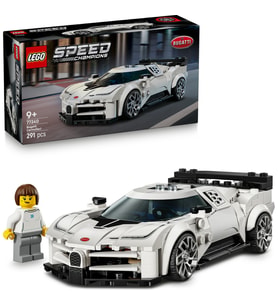 ® Speed Champions Bugatti Centodieci Hiper Spor Araba 77240 - 9+ Çocuklar için Yaratıcı Yarış Arabas