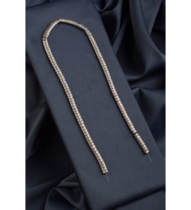 Hematit Doğal Taş Mat Titanyum 5x4mm Dizi
