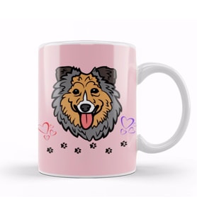 Funny Dog Lover Gift For   Men Kupa Bardak Porselen