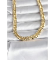 CM 14K Gold Renk Kalın Zincir Model 60 cm Kadın Kolye TJ-BKO10998