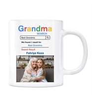 Fotoğraflı Grandma Google Arama Motoru Anneanne Kupa