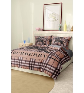 Marcalanya Çift Kişilik Nevresim Takımı Pamuklu Saten Kumaş 6 Parça 3D Dijital Baskı Duvet Cover Set Model.