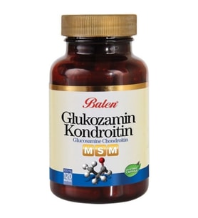Balen Glukozamin & Kondroitin & MSM Kapsül Takviye Edici Gıda 120 Kapsül x 970 MG
