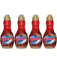 Bingo Soft Çamaşır Yumuşatıcı Konsantre 1440ML Lovely (4 Lü Set)