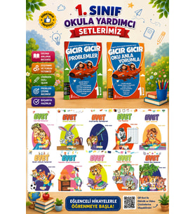 1 .Sınıf Oku Anla Yorumla + Problemler + Evet Hikaye Seti