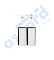 ROBOROCK Q8 MAX , Q8 MAX+ UYUMLU 2 Yan Fırça 2 Filtre PKT-iasgf0001243