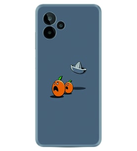 General Mobile GM 24 Pro Kılıf Resimli Desenli Baskılı Silikon Orange Escape 1374
