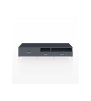Hyperion TV Ünitesi 2 Raflı 3 Çekmeceli  220x44x51 Antrasit-Antrasit