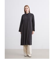 LCW Modest Antrasit Oversize Modal Karışımlı Kadın Gömlek Tunik