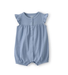Carter's Kız Bebek Kısa Tulum 1u268110 Mavi