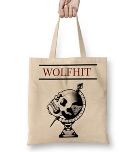 Wolfhıt Cranio sabio Bez Çanta Uzun Saplı