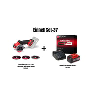 Einhell Set-37 (Einhell TP-CO 18/76-C Li BL Akülü Kesme Taşlama Makinesi+5,2 Ah Akü & Şarj Cihazı)
