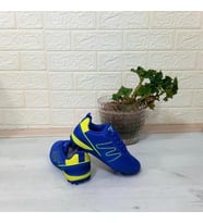 Jump 29143 Saks Mavi- Sarı Erkek Çocuk Halı Saha Futbol Ayakkabı