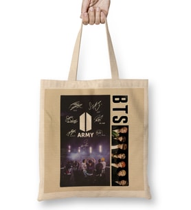 Bts Army Bez Çanta Uzun Saplı