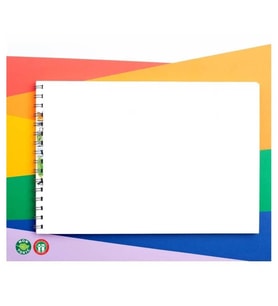 Miart Sanatsal Blok Defter 180 gr 25x35 cm 20 yp + 5 yp Fon Kartomu