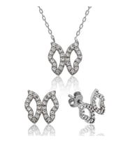 925 Ayar Gümüş Kelebek Set (Karışık)