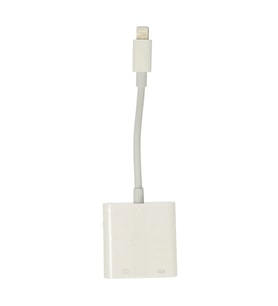 APR22 Iphone Otg 2in1 - Beyaz