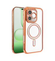 Northcity Huawei Honor 600 Lite Joke Simli Magneticsafe Kılıf - Turuncu