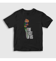 Presmono Unisex Çocuk Siyah Switchblade Oyun Last Of Us T-Shirt 362689tt