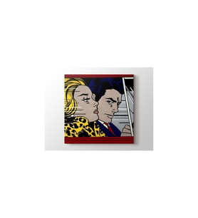 DBSanatevi Roy Lichtenstein - In The Car Tablo 50 X 50 Cm