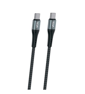 Rova KB215 Type-C To Type-C Uyumlu Hızlı Şarj Kablosu - KVK Teknik Servis Garantili