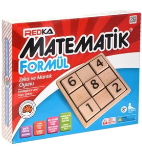 Ahşap Matematik Formül Oyunu - Akıl ve Zeka Oyunu - Matematik Oyunu - Redka Matematik Formül Oyunu -