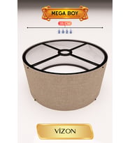 Vizon Lambader Başlığı 35 CM Mega Boy