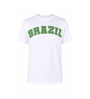 Trender Brazil Baskılı Beyaz Erkek T-Shirt 26YSÖ8000004