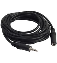 POWERMASTER 3.5 MM STEREO ERKEK / DİŞİ 5 METRE AUX UZATMA KABLOSU