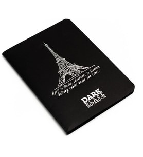 GIPTA DARK İPLİKLİ DİKİŞLİ KARTON KAPAK A6 36YP. ÇİZGİSİZ DEFTER 2675 - TEKLİ