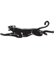 PANTER FOLYO STİCKER 90 cm uzunluk (Karışık)