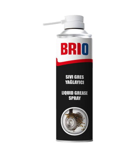 Brio Sıvı Gres Yağlayıcı Sprey 500 Ml Zincir Yağlayıcı Oto Bisiklet Motosiklet